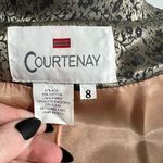 EUC Courteney Blazer, Green Gold Metallic Size 8 Photo 4