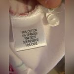 Croft & Barrow White Pink Rose Print Button Neck Polo Shirt size XL Photo 12