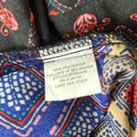 Ny Collection NWT!  Bohemian Patterned Tassel Tie Long Sleeve Maxi Dress Size 3X Photo 5