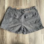 Vintage Y2k American Eagle Shorts‎ Womens 2 Grey 3" Inseam Cargo Pockets Micro Gray Size 0 Photo 5