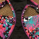 Shoshanna Shoshana Swimwear Multi Color Tie Closure Bikini Photo 5
