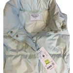 Athleta NWT  Glacier Green Downtown Full Zip Insulated Puffer Vest Women's Medium Photo 8