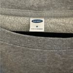 Old Navy  Heather Gray Sweatshirt Photo 2