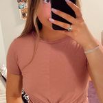 TJ Maxx Gaze Mauve Knot Tee Photo 0