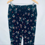 Red Valentino NWOT Wallpaper Floral 100% Silk Pants Size Medium Photo 3
