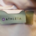 Athleta Quilted Goose Down Vest Rose Pink Stand Collar Zip Pockets Women's XS Photo 4