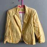 Be cool Set of 2 Women’s Margret by  Yellow & Green Cotton Blend Blazers sz Large Photo 2