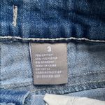 Soundgirl  Jean Shorts with Cross Embroidery Photo 4