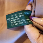 vintage hill & archer leather bomber heavy winter jacket with fox tail hood M Brown Size M Photo 13