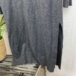 matty m  Gray Ribbed Knit Open Front Duster Sweater M Photo 6