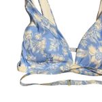 l*space L* Avery Bali Blooms Blue Floral Print Strappy Bikini Swimsuit Top Size XL Photo 2