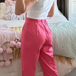 Liz Baker Pink Pleated Pants  Photo 2