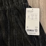 Athleta New  Arrival Skirt Size 4 Pull On Black White Striped Photo 4
