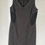 Stylish A.G. Sleeveless Dress with Contrast Panels Gray Size 8 Photo 0