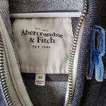 Abercrombie & Fitch Women's  Gray Logo Blue Abercrombie Hoodie Size XS Photo 1