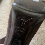 Giuseppe Zanotti Leather Suede Thigh High Stilleto Brown Boots in EU 36 US 6 Photo 6