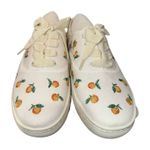 Soludos NWT  Womens Sneakers Size 9.5 White Cream Fruit Embroidery Casual Photo 1