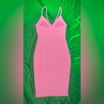 Likely  Bubble Gum Pink Spaghetti Strap Mini Brooklyn Dress size 4 Photo 4