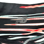 New Balance  NB Dry size small capri length athletic leggings black‎ pink green Photo 2