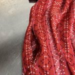 Faherty Women's Red Sanibel Basketweave Dress Photo 5