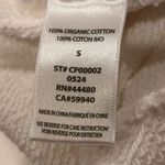 Elwood CORE Straight Leg Sweatpant Vintage White Organic Cotton Mid Rise Size S Photo 10