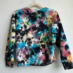 Mother Square Sweatshirt Crewneck Verdigo Tie Dye Size Small Funky Maximalist Red Photo 5
