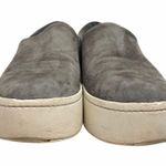 Vince . Women’s Gray Suede Slip On Mules Sz 7 M Photo 4