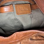Cole Haan  Metallic Bronze Leather Shoulder Bag Photo 3