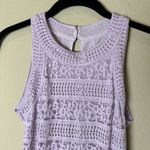 Urban Outfitters  Kimchi Blue Lilac Lace Sheer Back BodyCon Lace Dress Size XS Photo 2