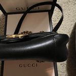 Gucci  Marmont Black & Gold Bag Photo 11