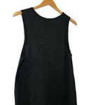 Free People Beach Women's Nina Sweater Dress Black M Sleeveless Knit Minimalist Photo 6
