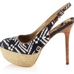 Sam Edelman Novato Aztec Tribal espadrilles heels Women’s Size 9 Boho Chic Photo 0