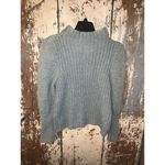 Line and Dot NWT  mock neck sweater, size small, blue Photo 5