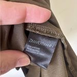 Zimmermann  Breeze Wrap Mini Dress Khaki 1 Photo 2