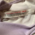 Free People FP Movement Synergy Crop Sports Bra Pale Purple Women’s Small Photo 4