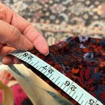 Anthropologie Pilcro Velvet light corduroy High-Rise Skinny Ankle floral Pants sz 29 Photo 7