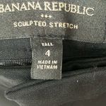 Banana Republic : Classic Black Dress Pants- 4 TALL Photo 1