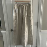 Reformation  Olina Linen Cargo Pant NWT Photo 1