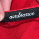 Women’s ambiance apparel red v Photo 4
