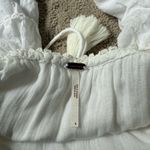 Free People Mixed Emotions Off-The-Shoulder Mini Dress White Photo 1