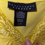 Apostrophe  Stretch Tank Top Lemon Yellow Photo 5