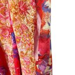 Free People Moondive Maxi Red Combo Size XL Boho Patchwork Backless Beachy Dress Photo 10