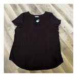 Maurice's Black Strappy T Shirt Photo 1