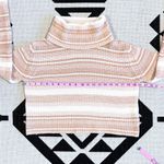 Urban Outfitters Mackenna Striped Turtleneck Cropped Sweater Small Photo 7