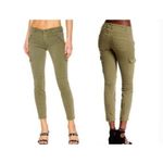 BLANK NYC  The Reade Mid Rise Ankle Cropped‎ Twill Skinny Cargo Pants Size 26 Photo 1