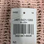 Timing crochet women’s crop top size S/M blush Photo 7