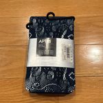 Apt. 9 NWT  navy blue tights net-to-waist size small. Photo 4