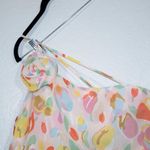 For Love & Lemons NWT Pink Floral Desmond Midi Dress Size Small Photo 2