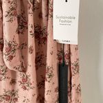 House of Harlow NWT Pink Floral Linen Mini Dress Photo 2