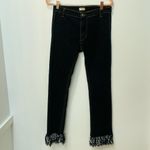 POL  Black Fringe boutique Jeans size small Photo 1